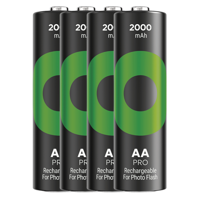 GP Nabíjecí ReCyko Pro Photo Flash AA 2000mAh-4ks 1032224201 GP Batteries