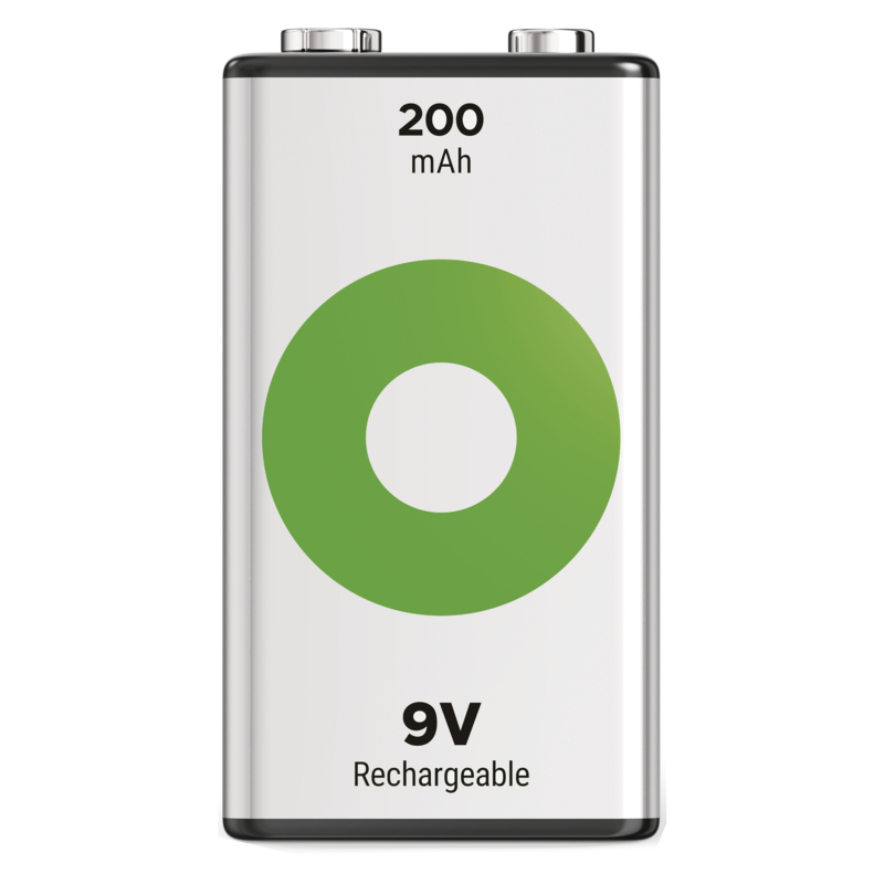 GP Nabíjecí bat. ReCyko 200 (9V) - 1ks 1032521021 GP Batteries