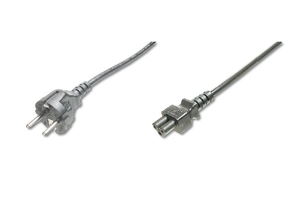 Digitus Napájecí kabel, CEE 7/7 (Typ-F) - C5 M / F, 0,75 m, H05VV-F3G 0,75qmm, bl AK-440115-008-S