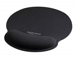 Delock Ergonomická podložka pod myš s gelovou opěrkou zápěstí 12559 DeLock