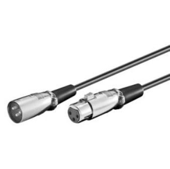 PremiumCord Kabel XLR-XLR M/F 6m kjackxlr03