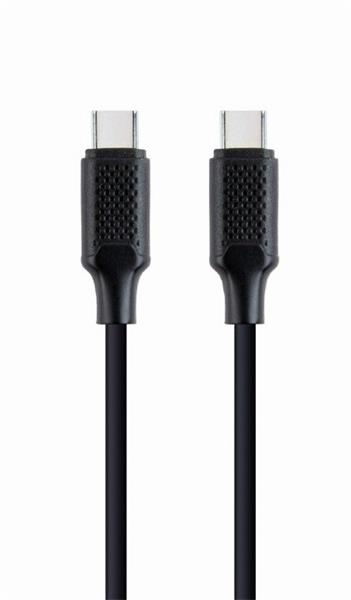 Gembird kábel USB-C (M) na USB-C (M), 100W, PD, 1.5 m, čierny CC-USB2-CMCM100-1.5M