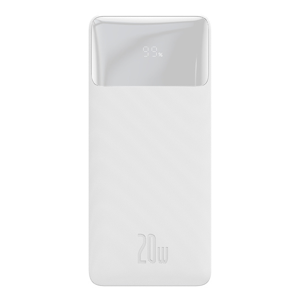 Baseus Bipow powerbanka 30000mAh 20W bílá 6932172618285 NoName