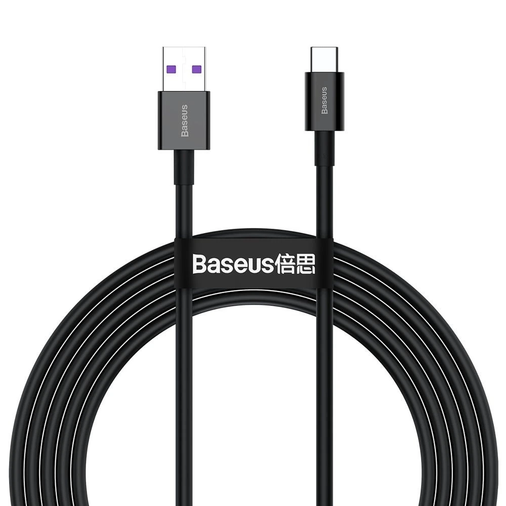 Baseus Datový kabel Superior Series USB/USB-C 66W 2m (11V 6A) černý 6953156205512 NoName
