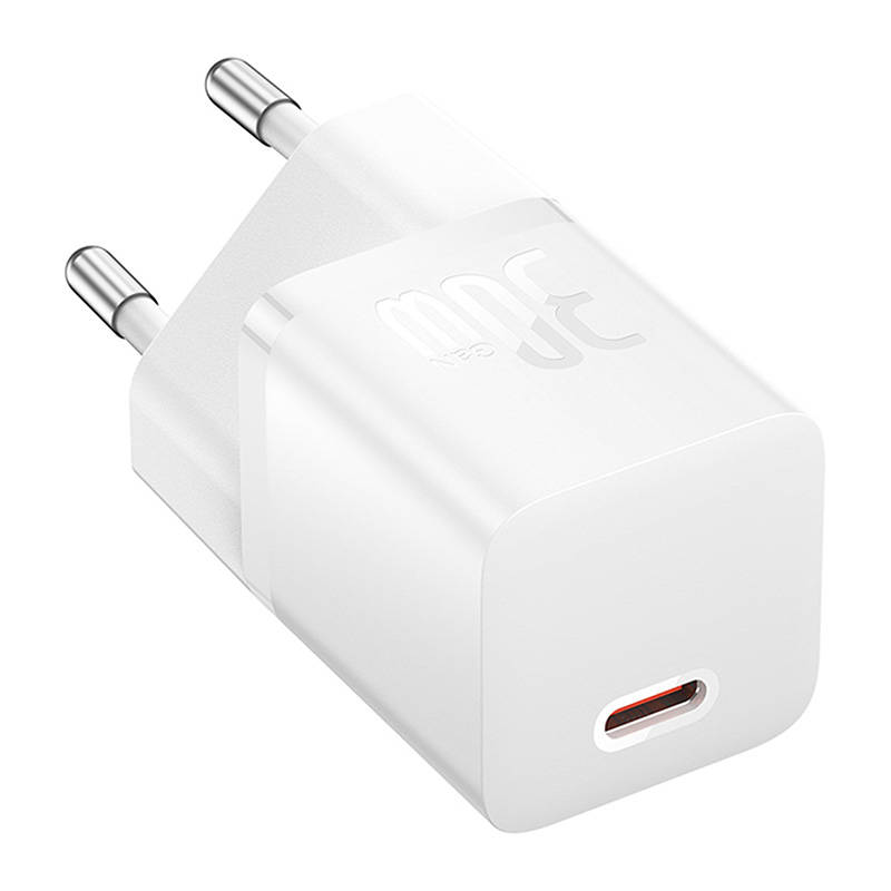 Baseus Rychlonabíječka do sítě GaN5 Mini 30W EU bílá 6932172624446 NoName