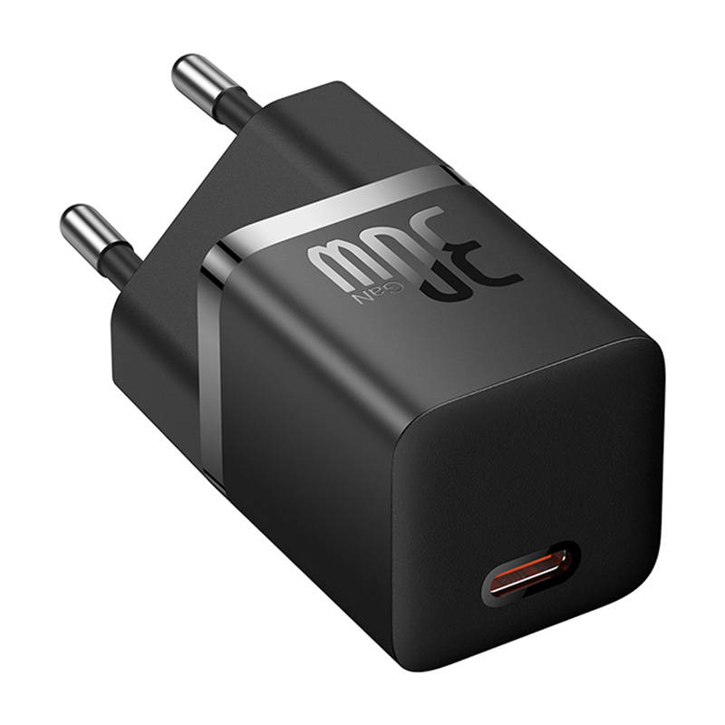 Baseus Rychlonabíječka do sítě GaN5 Mini 30W EU černá 6932172624439 NoName