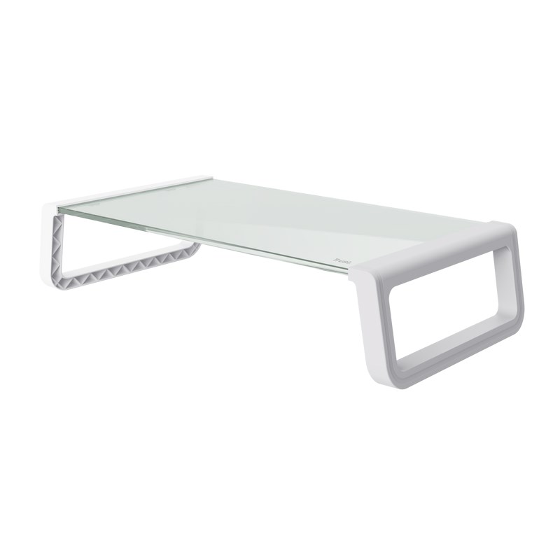 TRUST MONTA GLASS MONITOR STAND WHT 25351 Trust