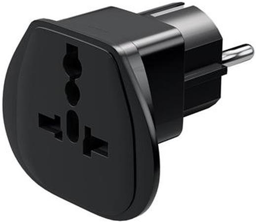 goobay Univerzální cestovní adaptér pro zahraniční spotřebiče do CZ zásuvky CEE7/7 ppadapter-120 PremiumCord