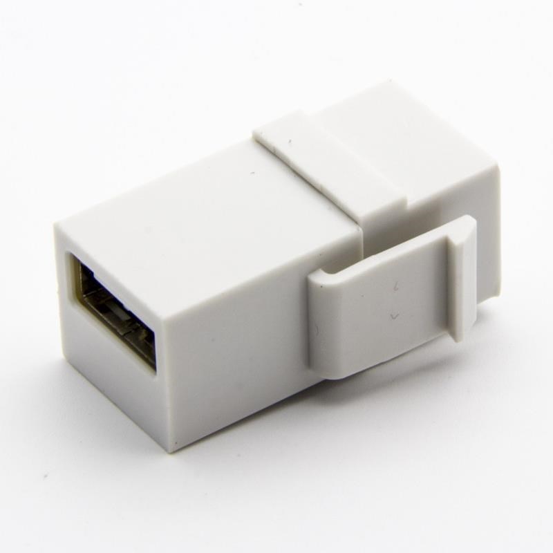 PremiumCord USB2.0 keystone propojka pro instalaci do keystone zásuvky kur-27