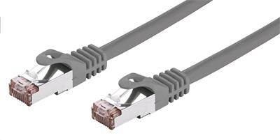 Kabel C-TECH patchcord Cat6, FTP, šedý, 10m CB-PP6F-10 C-Tech
