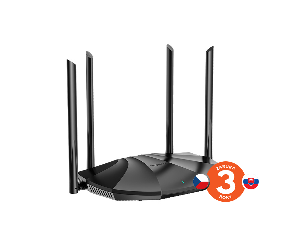Tenda TX2 - Wireless AX1500 Router 802.11ax/ac/a/b/g/n, 1501 Mb/s, GWAN, GLAN, WiFi 6 75011982