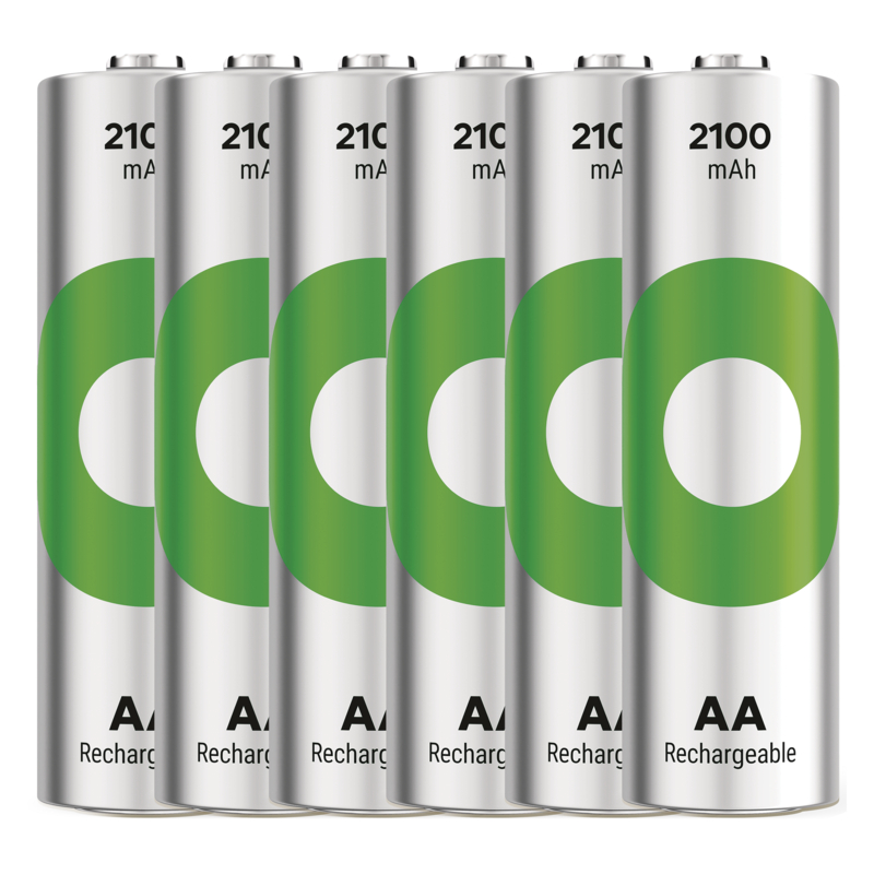 GP Nabíjecí bat. ReCyko 2100 AA (HR6) - 6ks 1032226212 GP Batteries