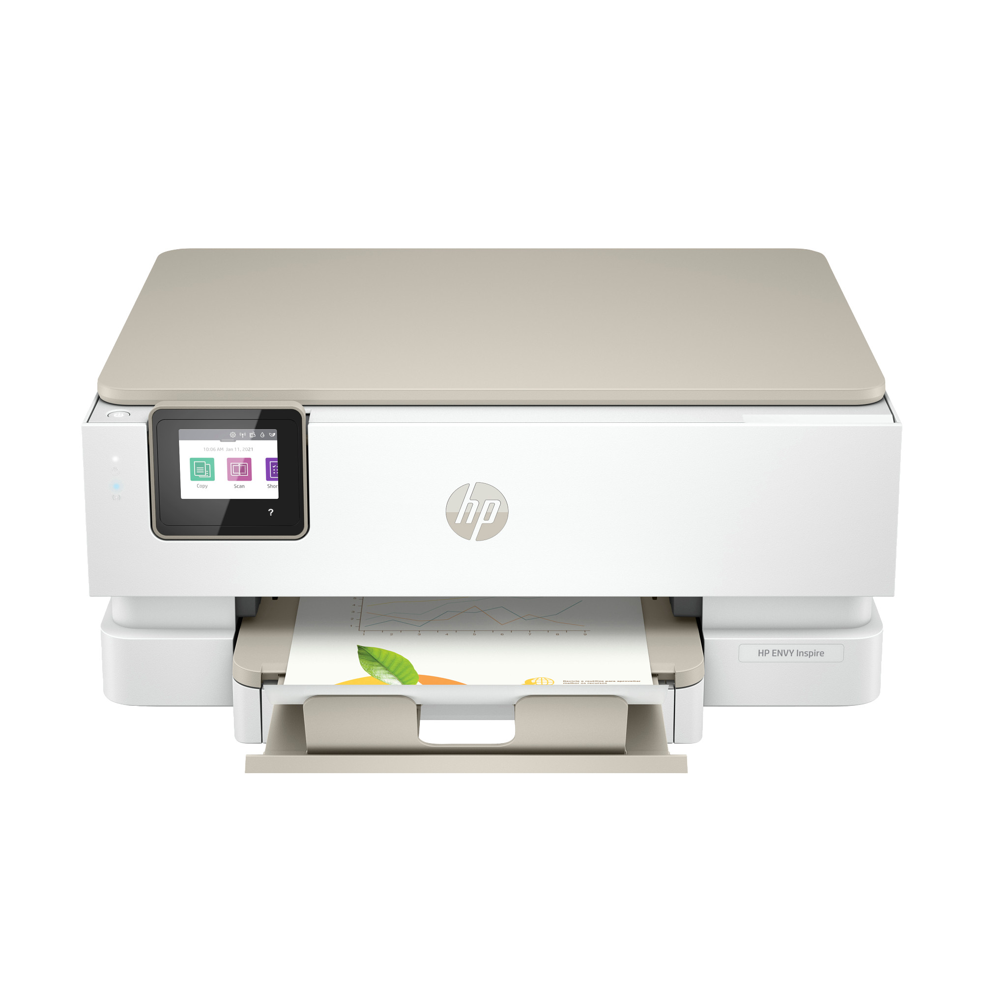 HP All-in-One ENVY 7220e HP+ Portobello (A4, USB, Wi-Fi, BT, tlač, skenovanie, kopírovanie, obojstranná tlač) 242P6B-686
