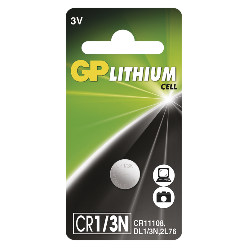 GP CR1/3N Lithiová baterie 3V,1ks 1042103011 GP Batteries
