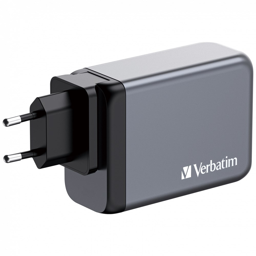 VERBATIM GaN Nabíječka do sítě GNC-240, 240W, 3x USB-C, 1x USB 32205 Verbatim