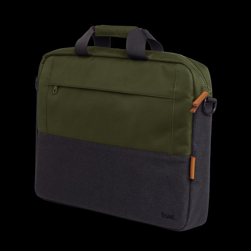 TRUST Taška na notebook 16" Lisboa Bag - zelená 25245 Trust