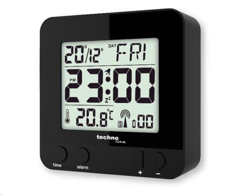 TechnoLine WT 235BK - digitální budík Technoline