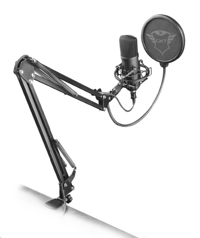 TRUST Microphone GXT 252+ Emita Plus Streamingový mikrofón 22400 Trust