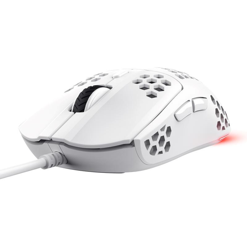 TRUST myš GXT 928 Helox Lightweight, Bílá 25389 Trust