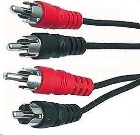 PREMIUMCORD Audio kábel 2x Cinch - 2x Cinch (RCA, M/M) 15m kjackcmm2-15 PremiumCord