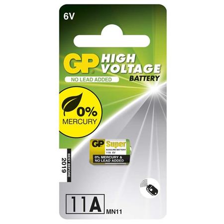 GP 11A - 1 ks 1021001111 GP Batteries