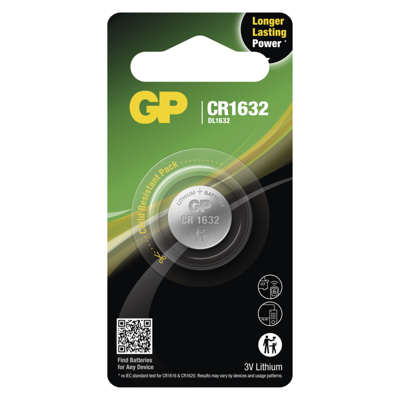 GP CR1632 - 1 ks 1042163221 GP Batteries