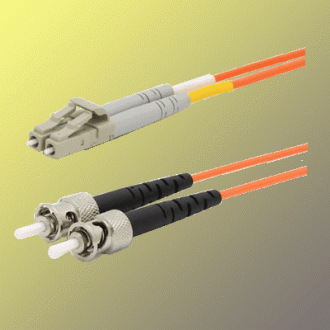 Optický patchkabel duplexní, LC-ST 9/125um SM, 3m, OS2 1042 OEM