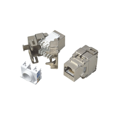 DATACOM Keystone Cat5e STP celokov beznástrojový 4042