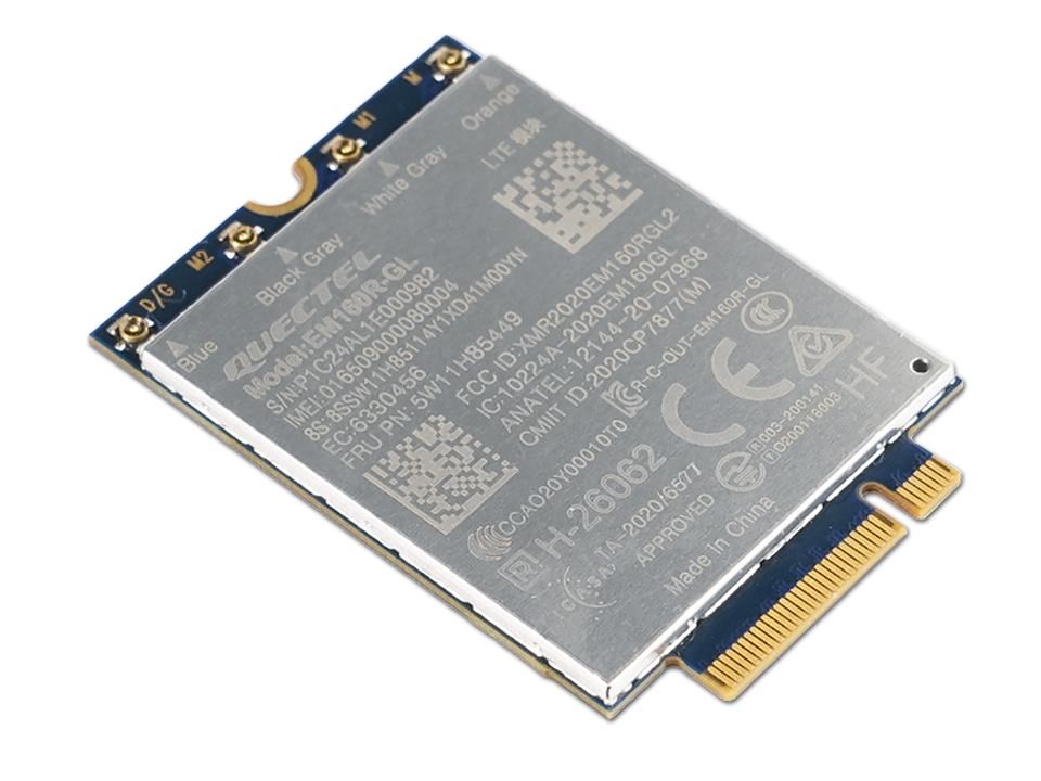 LENOVO 4G LTE modul ThinkPad Quectel EM160R-GL pro X1 2-in-1 G9/P16s G3 4XC1Q24437 Lenovo