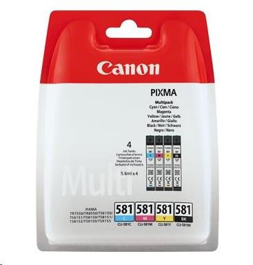 Canon CLI-581 C/M/Y/BK MULTI SEC 2103C006