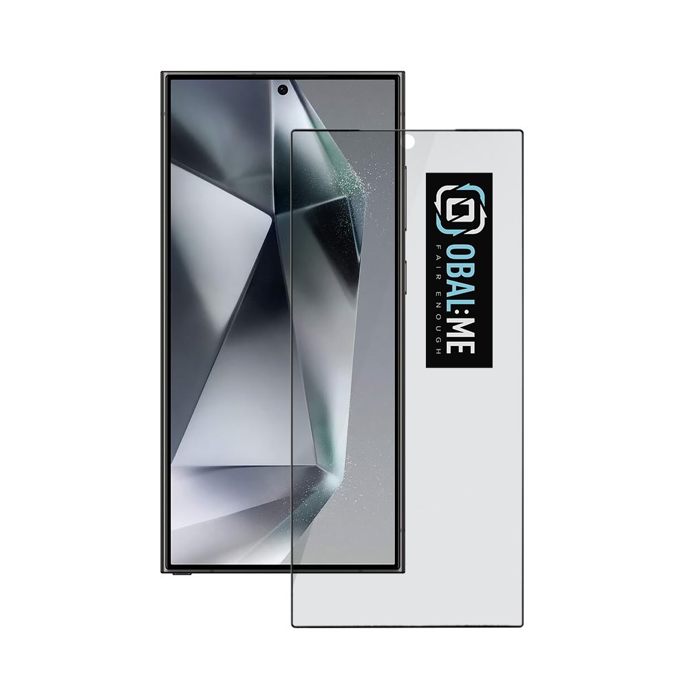 OBAL:ME Privacy 5D Tvrdené Sklo pre Samsung Galaxy S24 Ultra Black 8596311253638