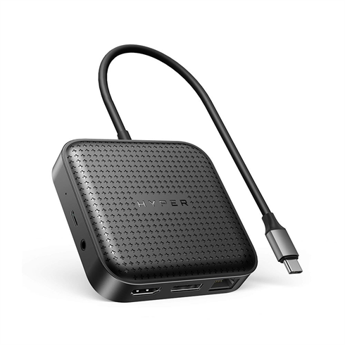 Hyper HyperDrive USB4 Mobile Dock - Black HD583GL