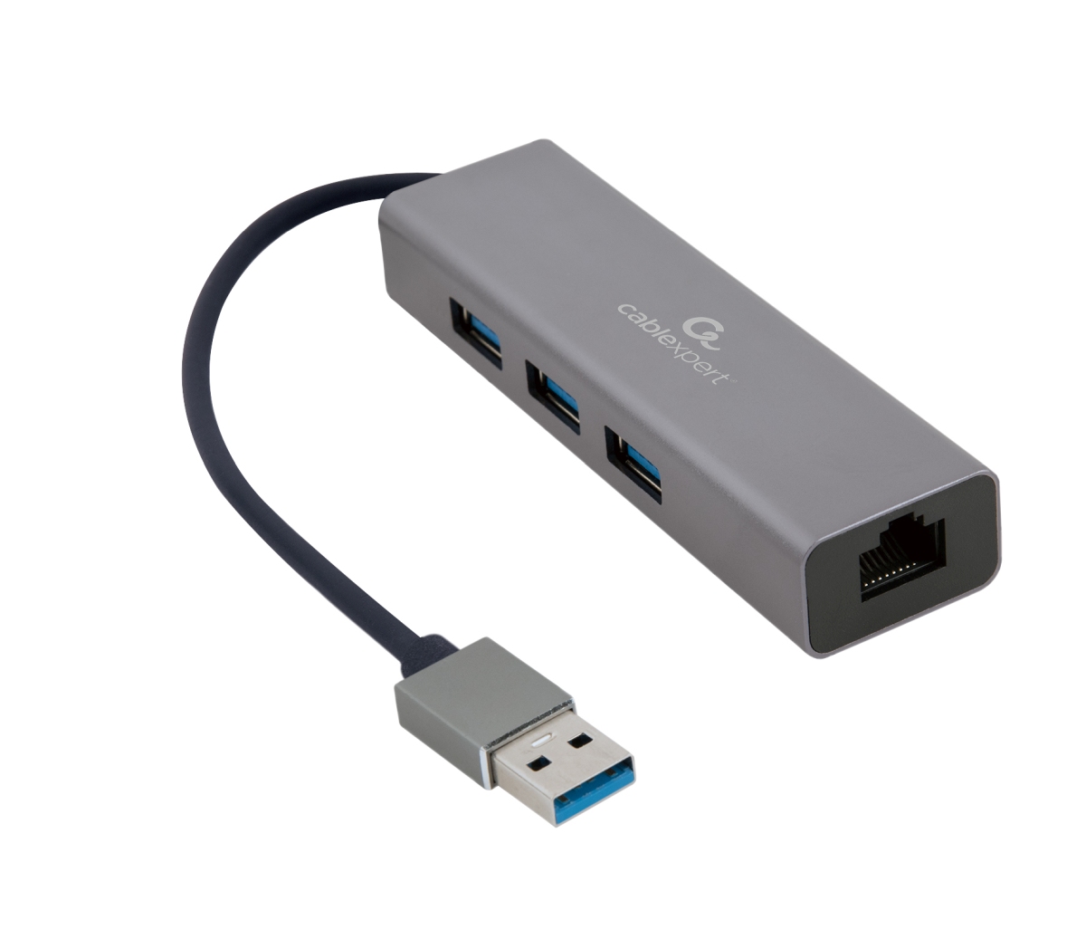 Gembird USB-A/LAN, 3x USB 3.0 A-AMU3-LAN-01