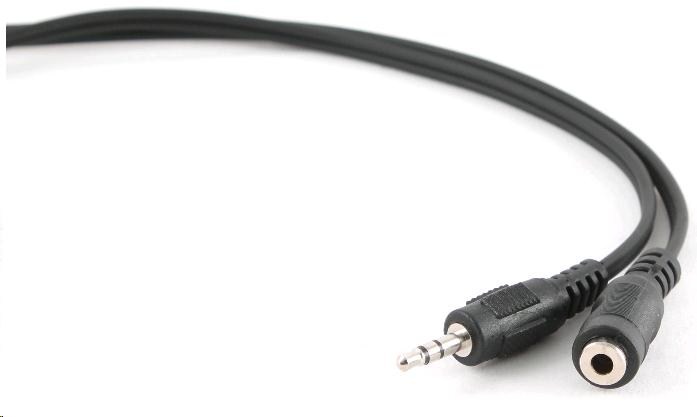 Kabel prodloužovací jack 3,5mm M/F, 1,5-2 m audio CCA-423 Gembird