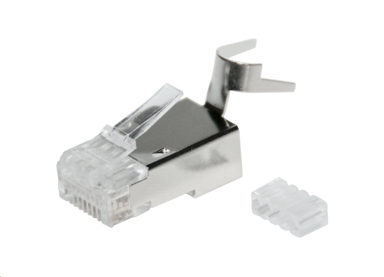 Solarix RJ45 konektor CAT6A STP 8p8c tienený KRJS45/6ASLD (predaj po 10 ks) 11238907