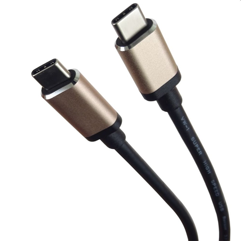 OEM Kábel USB PREMIUMCORD 3.1 konektor C/male - USB 3.1 C/male, 0,5 m hliníkové konektory ku31cc05al PremiumCord
