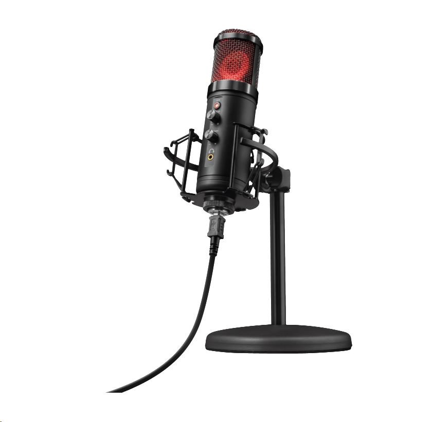 Mikrofón TRUST GXT 256 Exxo USB Streaming Microphone 23510 Trust