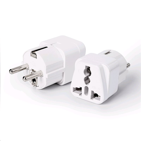 Adaptér C-TECH univerzální adaptér 110V-230V CB-AD-EUPWR C-Tech