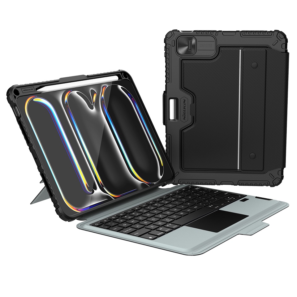 Nillkin Bumper Combo Keyboard Case (Backlit Version) pre iPad Pro 11 2024 Black 6902048281639