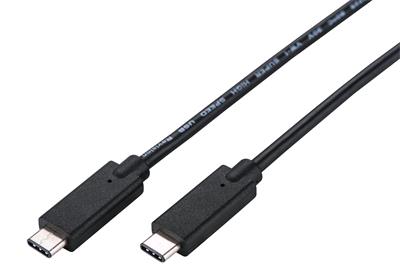 Kabel C-TECH USB 3.2, Type-C (CM/CM), PD 100W, 20Gbps, 1m, černý CB-USB32-10B C-Tech