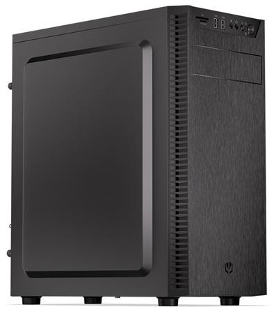 Endorfy skříň Armis 100 Solid / Mid Tower / 2xUSB / SD/microSD čtečka / 1x120 Fan / černá EY2A015