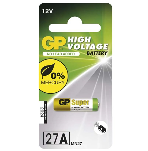 EMOS GP Alkalická špeciálna batéria GP 27AF (MN27, V27GA) 12 V B13011