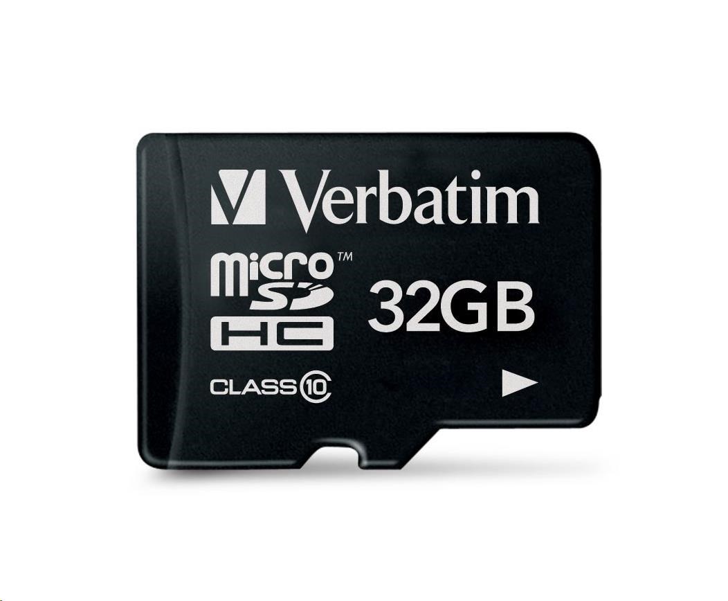 Karta VERBATIM MicroSDHC 32GB Premium, U1 44013 Verbatim