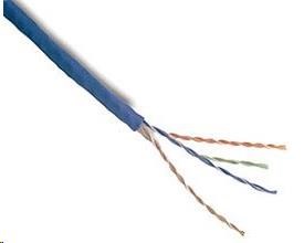 Planet UTP kábel PlanetElite, Cat5E, vodič, PVC, modrý, 305 m KAB-UTP5E-D-PVC-P-BL