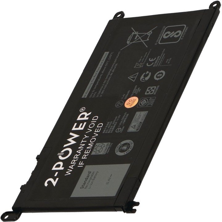 2-POWER Baterie 11,4V 3500mAh pro Dell Inspiron 13 (5368), Latitude 13 3379, Vostro 15 (5568) 77053267 2-Power