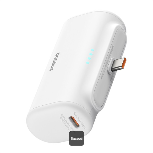 Baseus power banka 5000mAh 20W USB-C biela 6932172659516 NoName