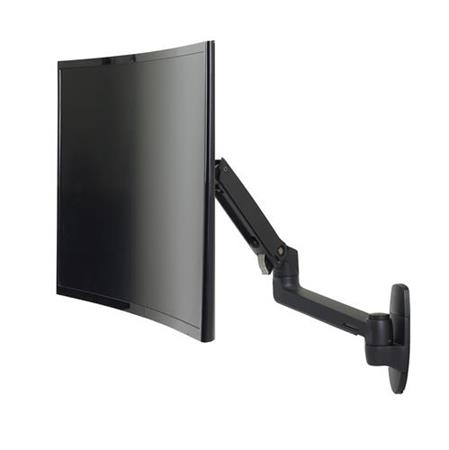 ERGOTRON LX Wall Monitor Arm (matte black)- nástěnný držák, max. 34" , černá 45-243-224 Ergotron