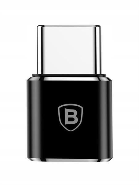 Baseus adaptér z microUSB na USB-C čierny 6953156263529 NoName