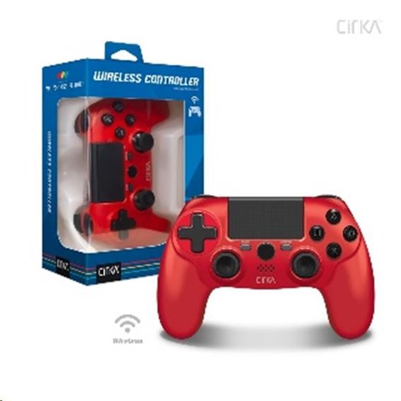 Cirka NuForce Wireless Game Controller for PS4/PC/Mac (Red) M07526-RD NoName