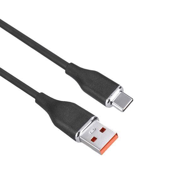 Solight USB-C kabel, USB 2.0 A konektor - USB-C 3.1 konektor, silikon, 2m SSC1602-S